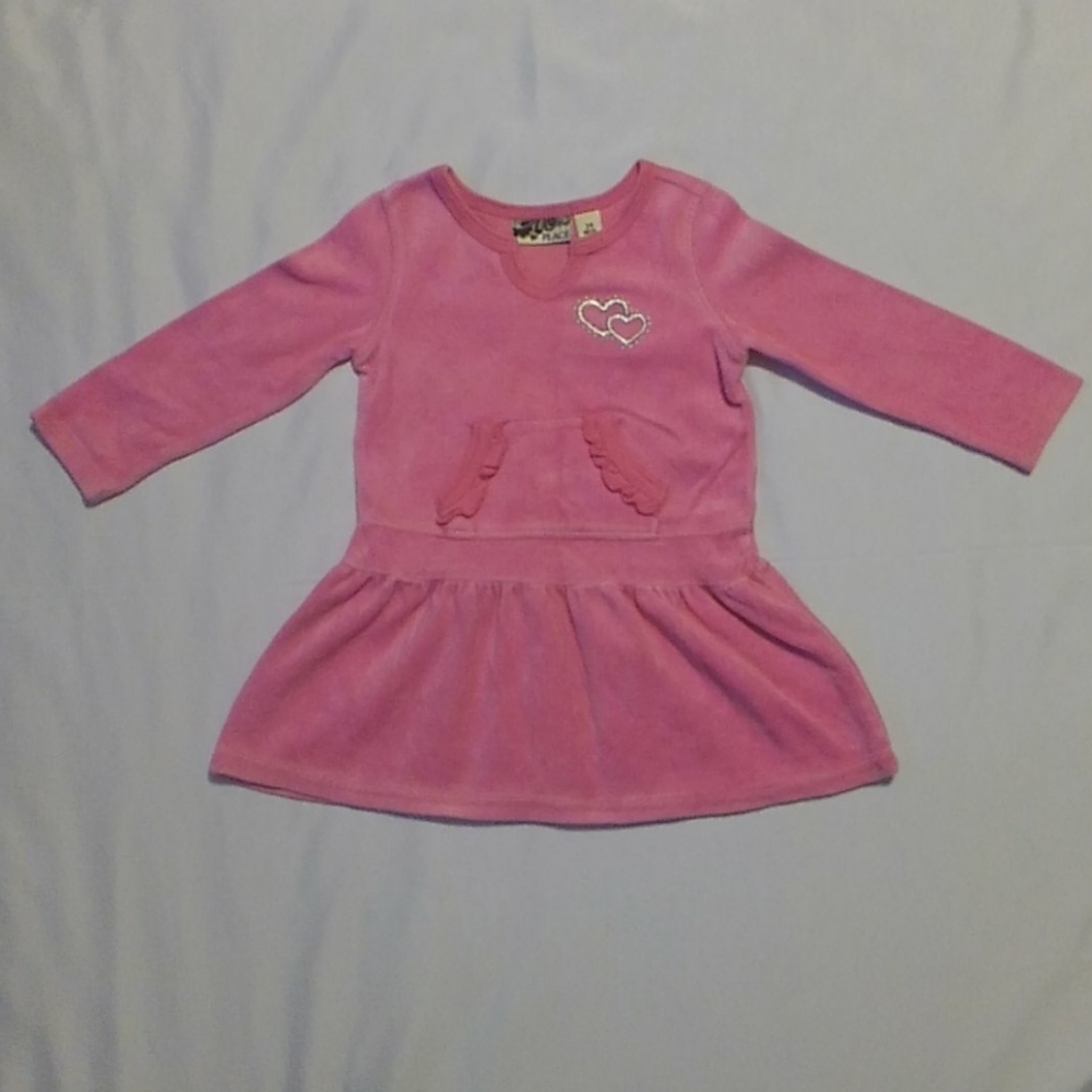Girls Pink Place Dress 24 Months